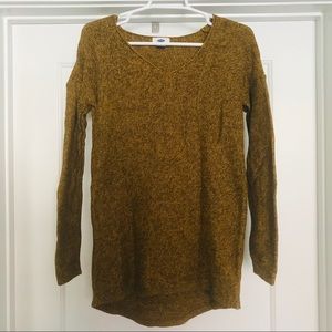 OLD NAVY Yellow Long Sleeve Sweater